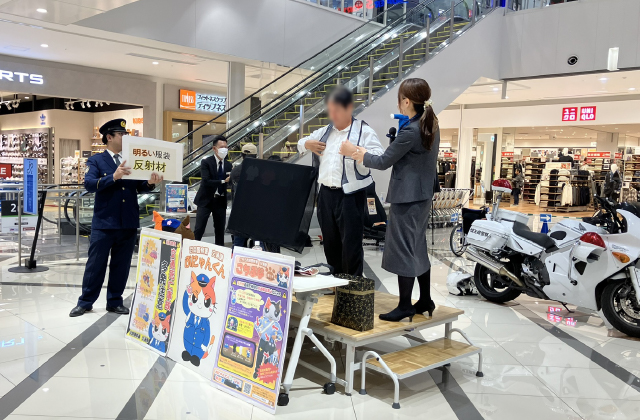 地元警察とのコラボイベントの画像