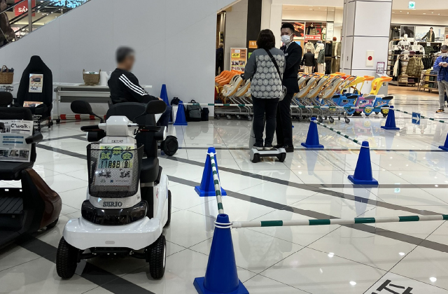 小型モビリティ試乗会の画像