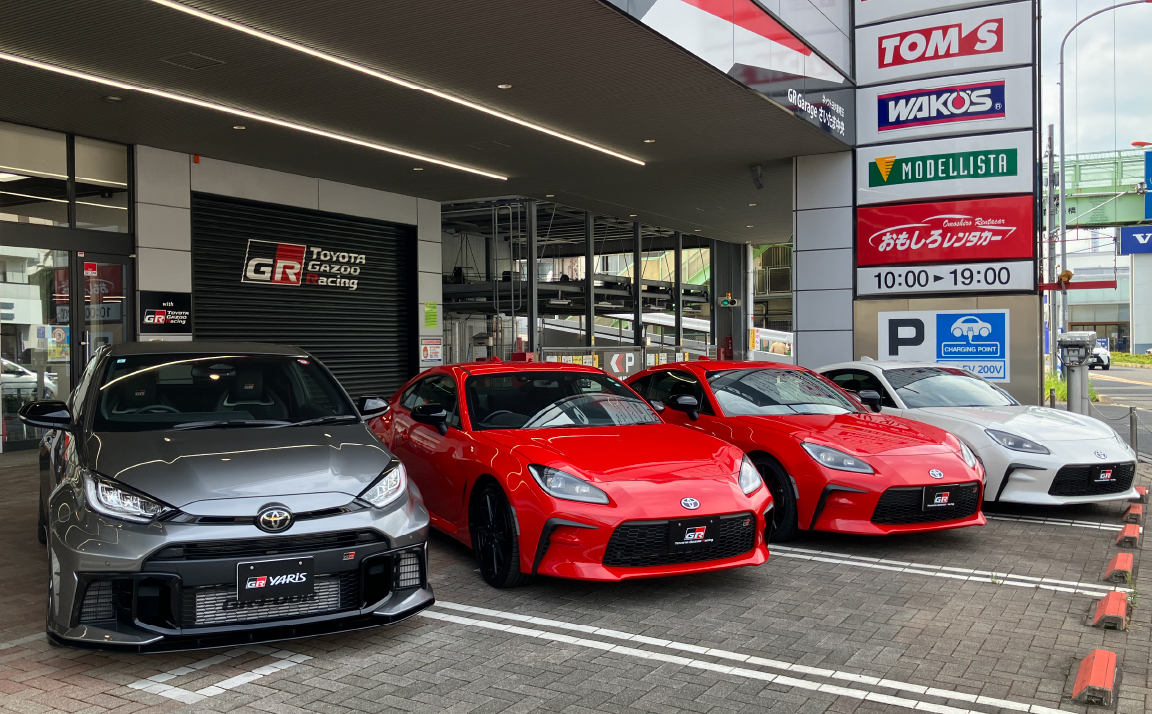 GR86のレンタカー