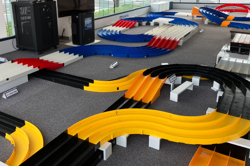 ミニ四駆サーキットのコース画像