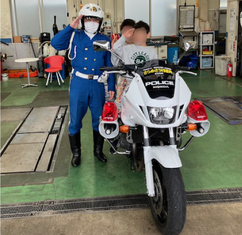 埼玉警察とのコラボイベントの画像