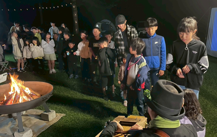 焚き火ナイトの画像