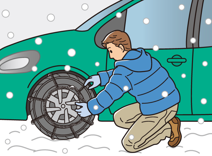 道路緊急ダイヤルのイラスト