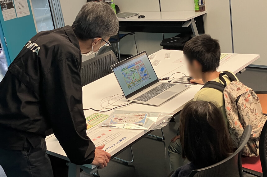 「とだ こどもエコフェスタ」でのカー＆エコカーゲーム