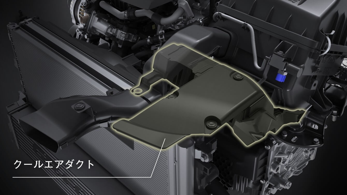 クールエアダクト画像