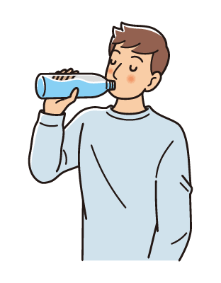 こまめに充分な水分を取っておく