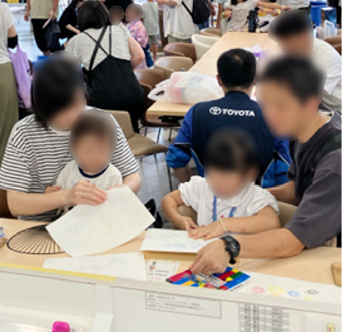 親子ものづくり体験の画像
